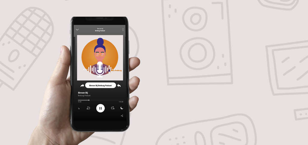 Podcast op SmartPhone