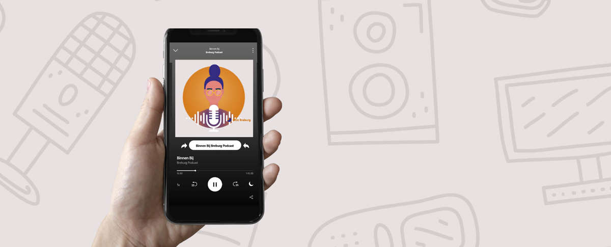 Podcast op SmartPhone